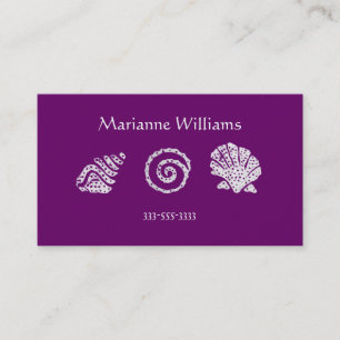 Batik Sea Shells Mammie- of Roepkaart Contactkaartje