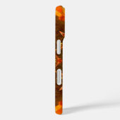 Batik Zonnebloem Monogram Case-Mate iPhone Case (Achterkant / Rechts)