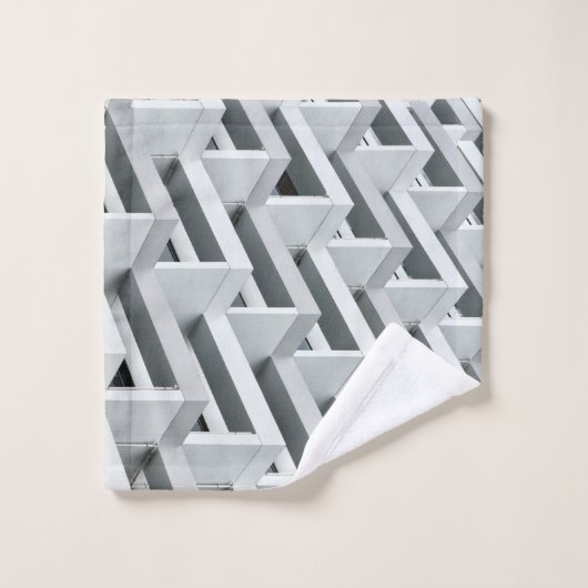 Bâtiment Abstrait (Gant de toilette)
