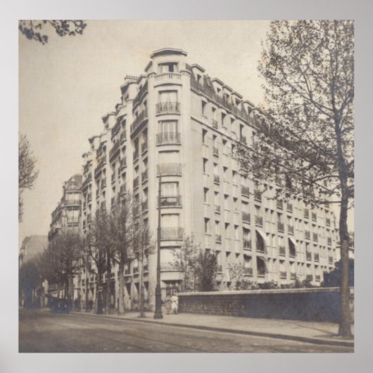 Bâtiment Art déco à Paris, années 1930 (Devant)