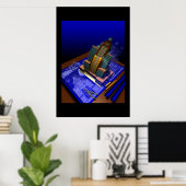 Bâtiment Art Déco émergent d'un schéma directeur (Bureau à domicile)