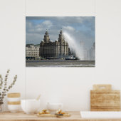 Bâtiment de foie Poster Liverpool (Cuisine)