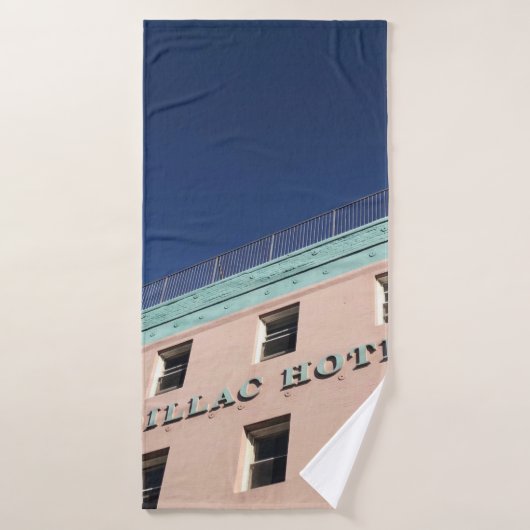 BÂTIMENT DE L'HÔTEL CADILLAC (Serviette de bain)