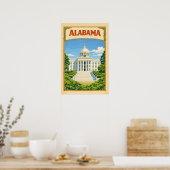 Bâtiment du Capitole de Montgomery | Affiche de l' (Cuisine)