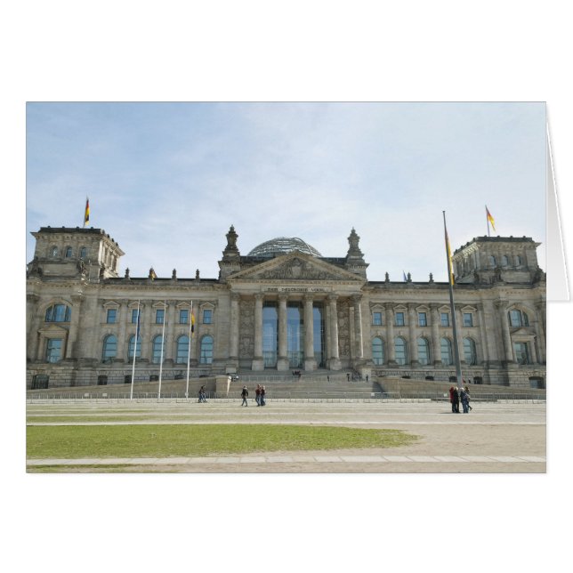 Bâtiment du Reichstag à Berlin (Devant horizontal)