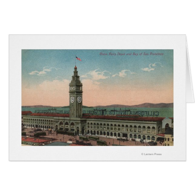 Bâtiment du terminal de ferry de San Francisco, CA (Devant horizontal)