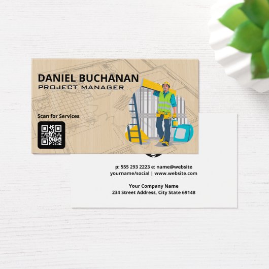 Bâtiment d'un ouvrier de construction sur site (Bureau)