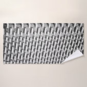 Bâtiment en béton gris (Serviette de bain)