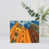 Bâtiment Templeton, Carte postale de Glasgow (Debout devant)