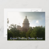 Bâtiment Texas Capitol - Carte postale (Devant / Derrière)