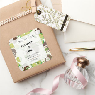 BÂTIMENTS #4 PRODUIT ÉTIQUETTE SOAP CADEAU & BOÎTE