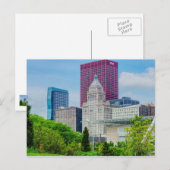 Bâtiments À Chicago Carte Postale (Devant / Derrière)