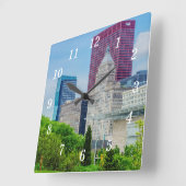 Bâtiments À Mur Horloge De Chicago (Angle)