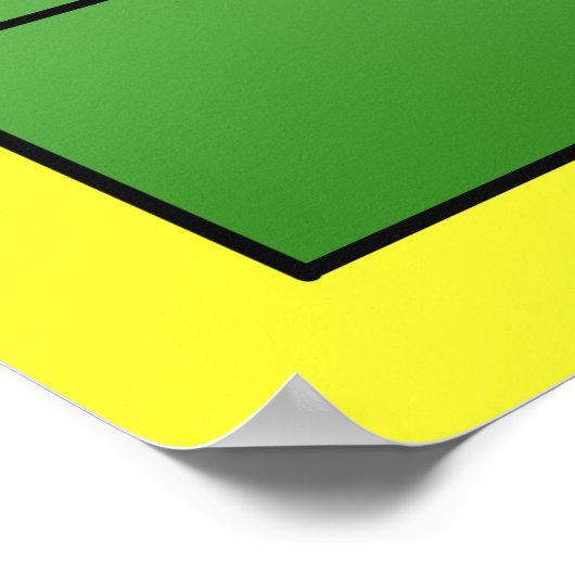 Bâtiments - affiche art déco (Coin)