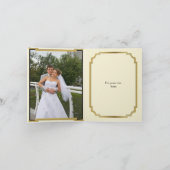 Bâtiments Art déco, mariage noir et or, Merci (Intérieur)