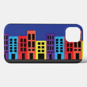 Bâtiments brillants Coque-Mate coque iphone (Verso (horizontal))