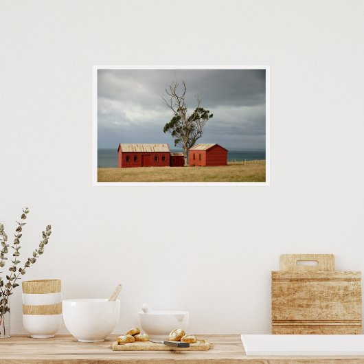 Bâtiments de la ferme Matanaka Affiche de l'école  (Cuisine)