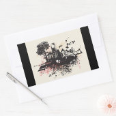 Bâtiments de la ville Tirage Stickers