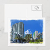 Bâtiments des tours de Miami - Carte postale (Devant / Derrière)