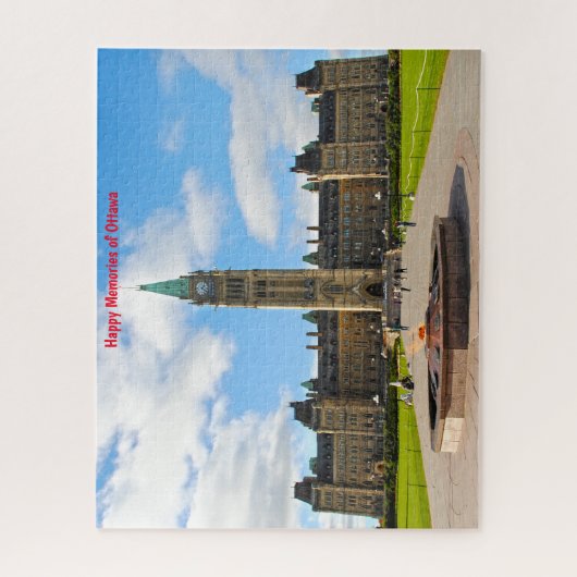 Bâtiments du Parlement Ottawa. Jigsaw Puzzle (Vertical)