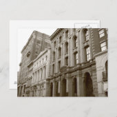 Bâtiments en Sepia Tones Cartes postales (Devant / Derrière)