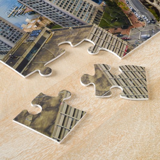 Bâtiments modernes de Boston Puzzle (Côté)