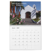Bâtiments religieux calendrier 2026 (Mar 2027)