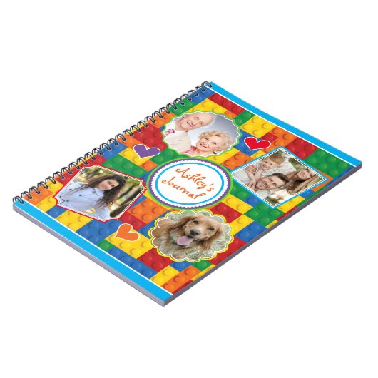 Bâtiments Scrapbook Family Photo Journal (Côté gauche)