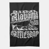 Batleship Alabama Kitchen Towelks Theedoek (Verticaal)