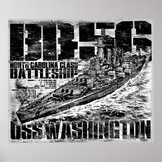 Batleship Washington Poster (Voorkant)