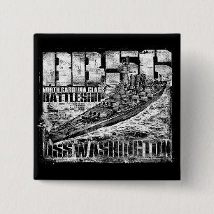 Batleship Washington Square Button