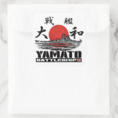 Batleship Yamato Sticker Sticker Sticker (Tas)
