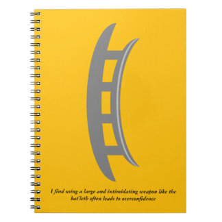 Bat'leth Spiraal Notebook Notitieboek