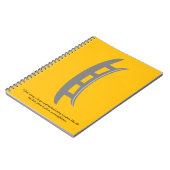 Bat'leth Spiral Notebook Notitieboek (Linkerzijde)