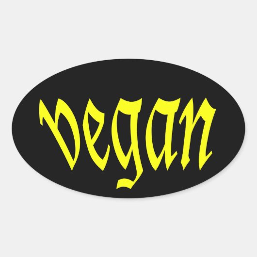 Batm- Vegan bumper Sticker Blad (Voorkant)