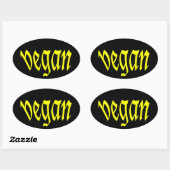 Batm- Vegan bumper Sticker Blad (Vel)