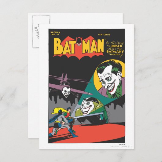 Batman #37 Comic Briefkaart (Voorkant / Achterkant)