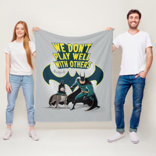 Batman & Ace - We spelen niet goed met anderen Fleece Deken