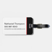 Batman Adventures Dangerous Dames & Demons Bagagelabel (Achterkant horizontaal)