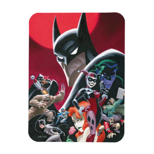 Batman Adventures Dangerous Dames & Demons Magneet (Verticaal)