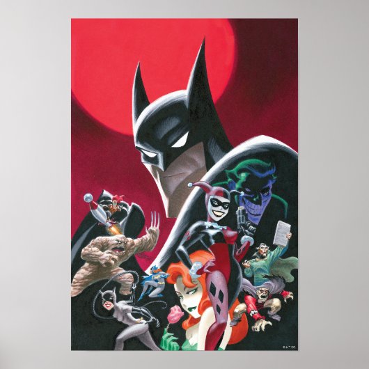 Batman Adventures Dangerous Dames & Demons Poster (Voorkant)