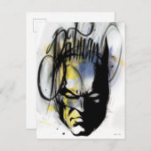 Batman Airborstel Portrait Briefkaart (Voorkant / Achterkant)