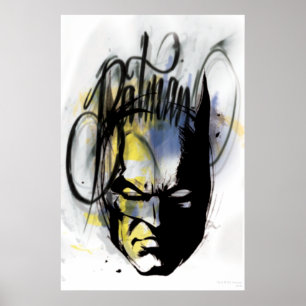 Batman Airborstel Portrait Poster