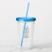 Batman | Alles over het team Acryl Drinkbeker (Achterkant)