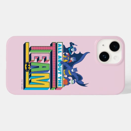 Batman | Alles over het team Case-Mate iPhone Case (Achterkant (horizontaal))