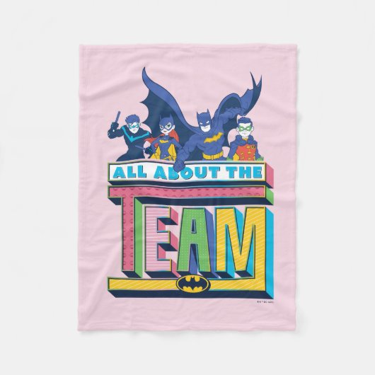 Batman | Alles over het team Fleece Deken (Voorkant)