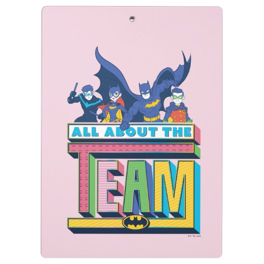 Batman | Alles over het team Klembord (Achterkant)
