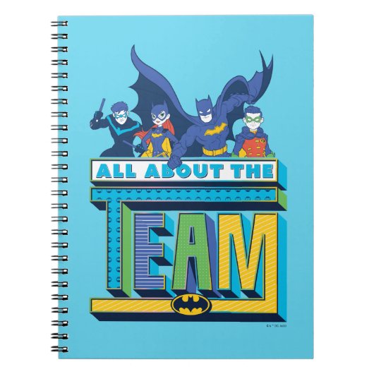 Batman | Alles over het team Notitieboek (Voorkant)