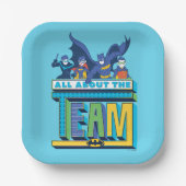 Batman | Alles over het team Papieren Bordje (Voorkant)