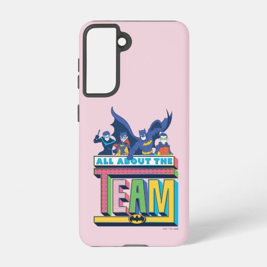 Batman | Alles over het team Samsung Galaxy Hoesje (Achterkant)